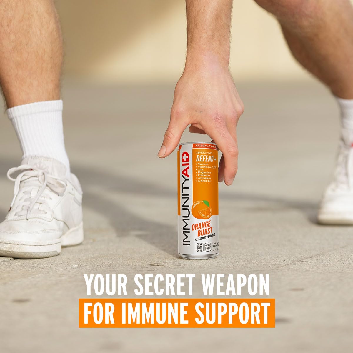 LIFEAID ImmunityAid travel-friendly pack suitable for travel and busy days