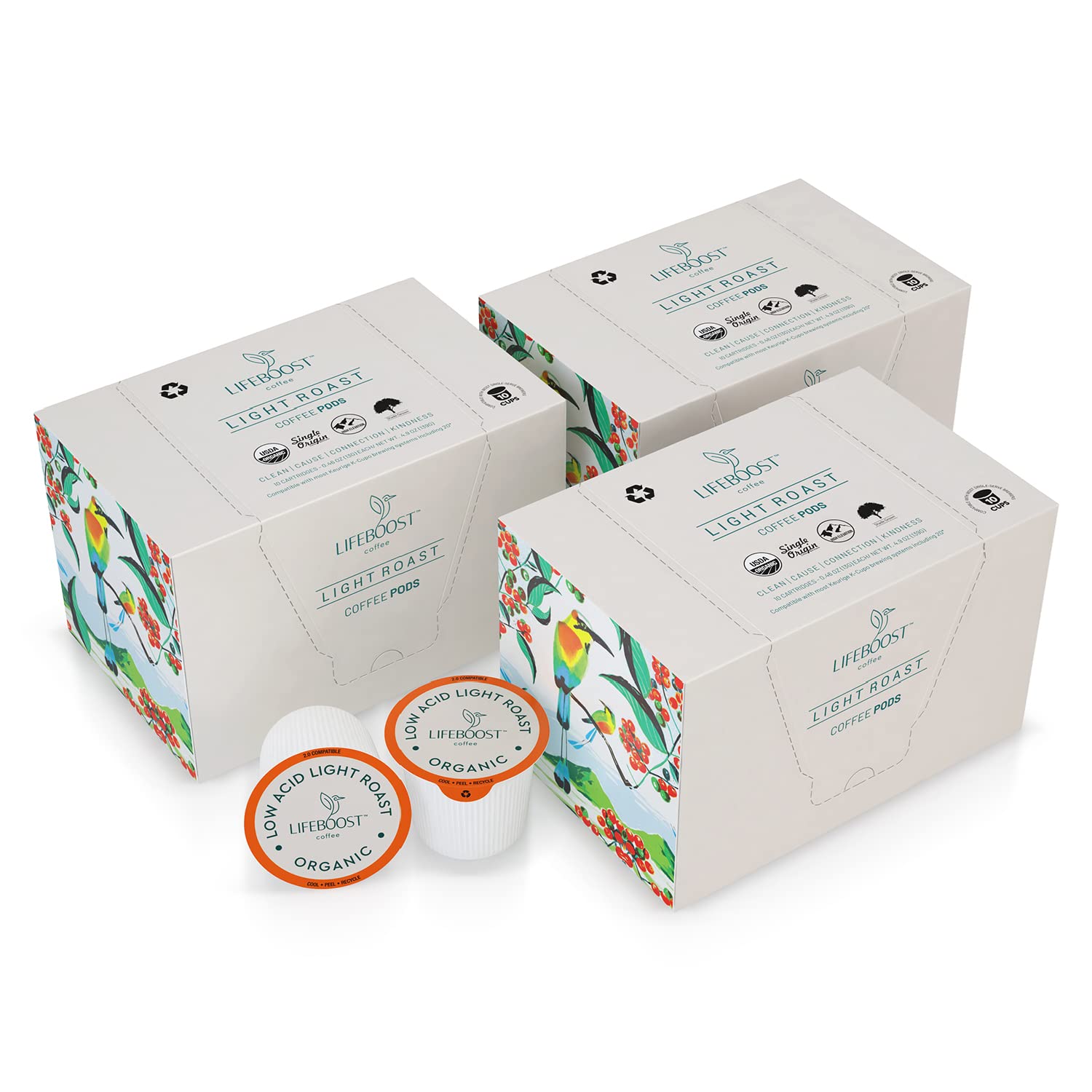 LIFEBOOST 10-count box of pods for everyday use.