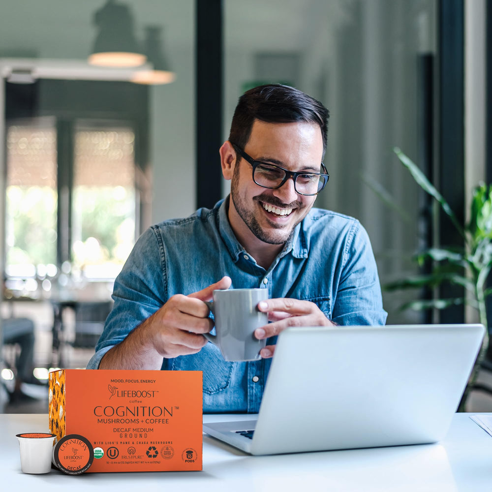 Lifeboost Cognition immune synergy image with natural antioxidant vibe.