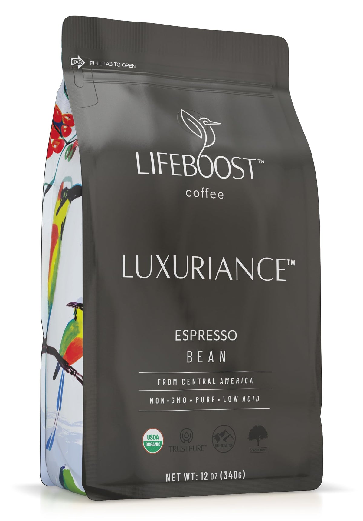 Lifeboost espresso whole beans with rich crema for espresso lovers