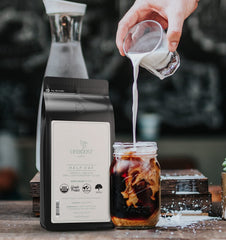 LIFEBOOST Lifeboost half caff single-origin beans from Central America.