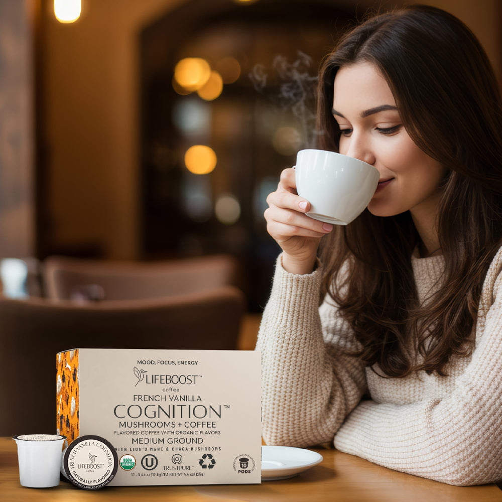 Pod delivers smooth energy without jitters for busy mornings.