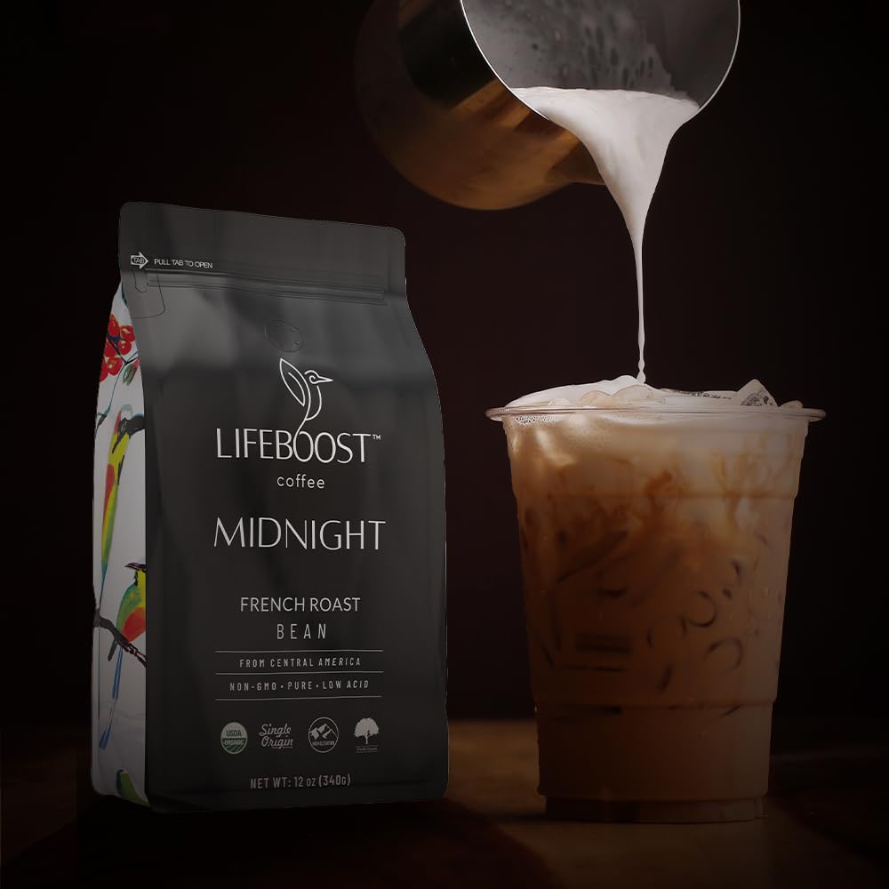 Third-party testing label on Lifeboost coffee confirms toxin screening.