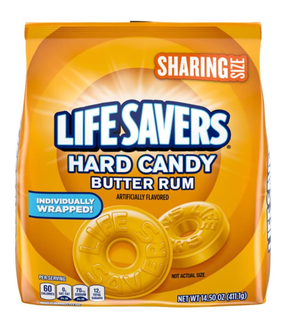 Lifesavers Butter Rum pack of two highlights value and convenience.