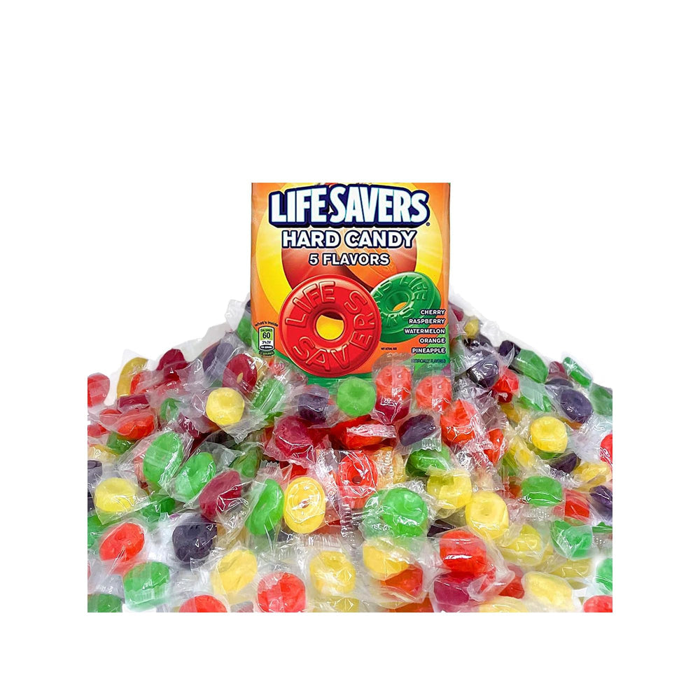 Life Savers Cherry flavor hard candy for on the go snacking