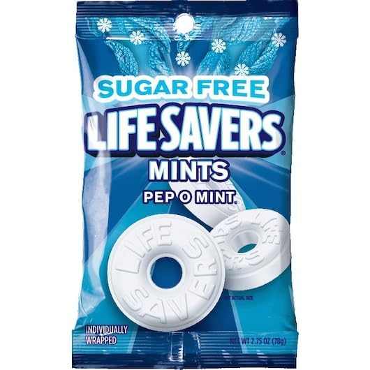Life Savers on-the-go freshness ideal for quick breath boosts anytime.
