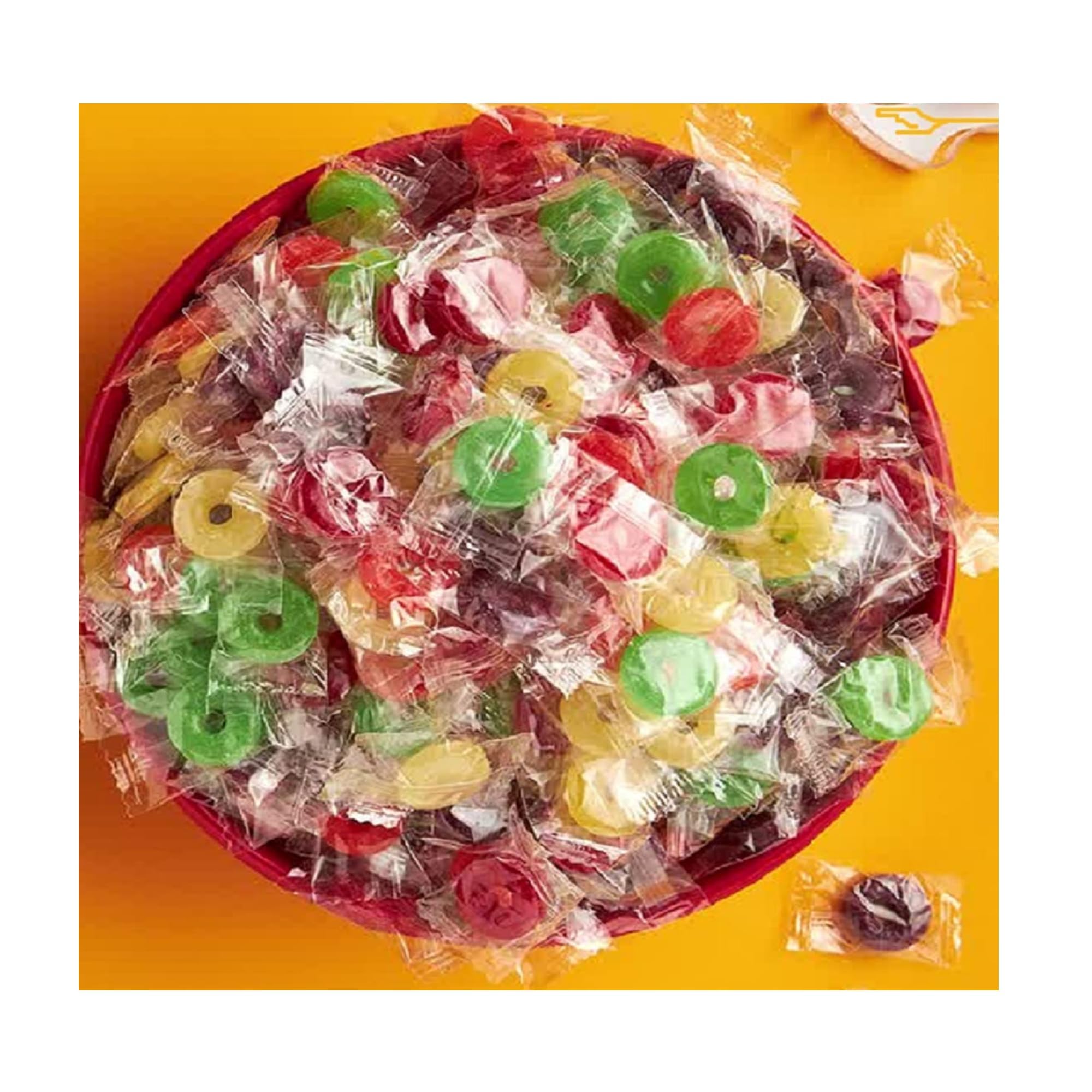 Life Savers Orange flavor hard candy adds citrus lift