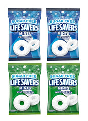 Life Savers Pep-O-Mint bag with crisp mint flavor for fresh breath on the go.