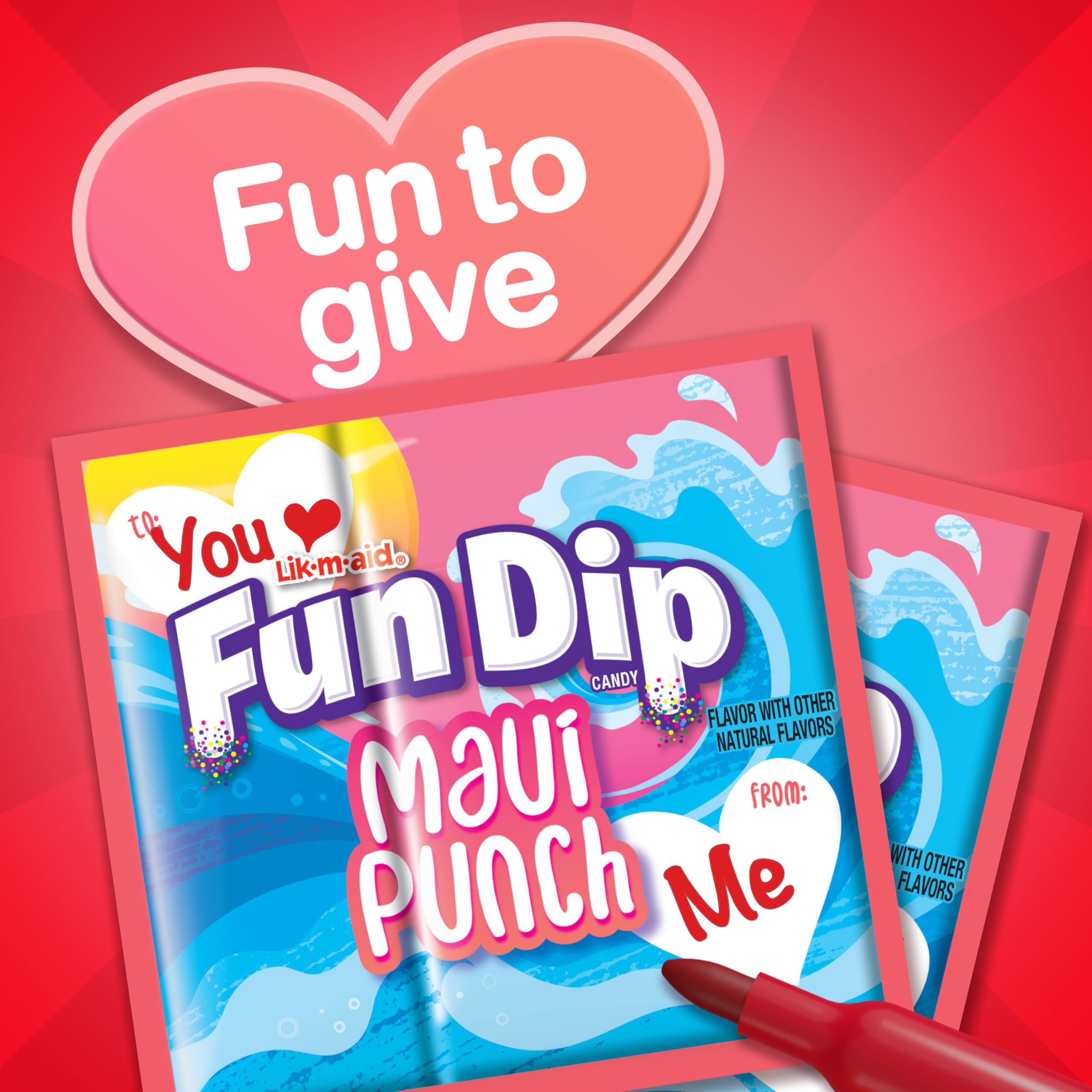 Bright Maui Punch flavor enhances shareable snacking during classroom celebrations.