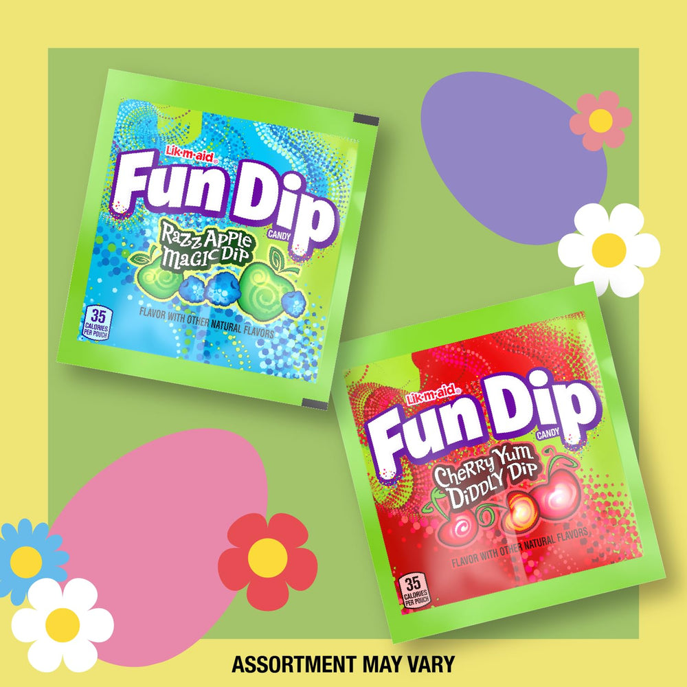 Family-friendly Easter gifting with Lik-M-Aid Fun Dip multipack.