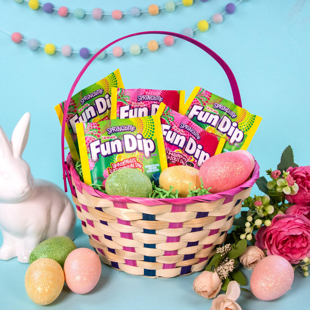 Bulk Lik-M-Aid Fun Dip for party favors and Easter hunts.