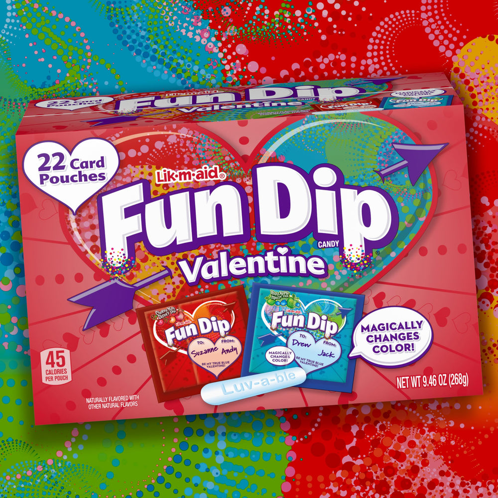 Lik-m-aid Two-flavor kit enables mix-and-match treats.