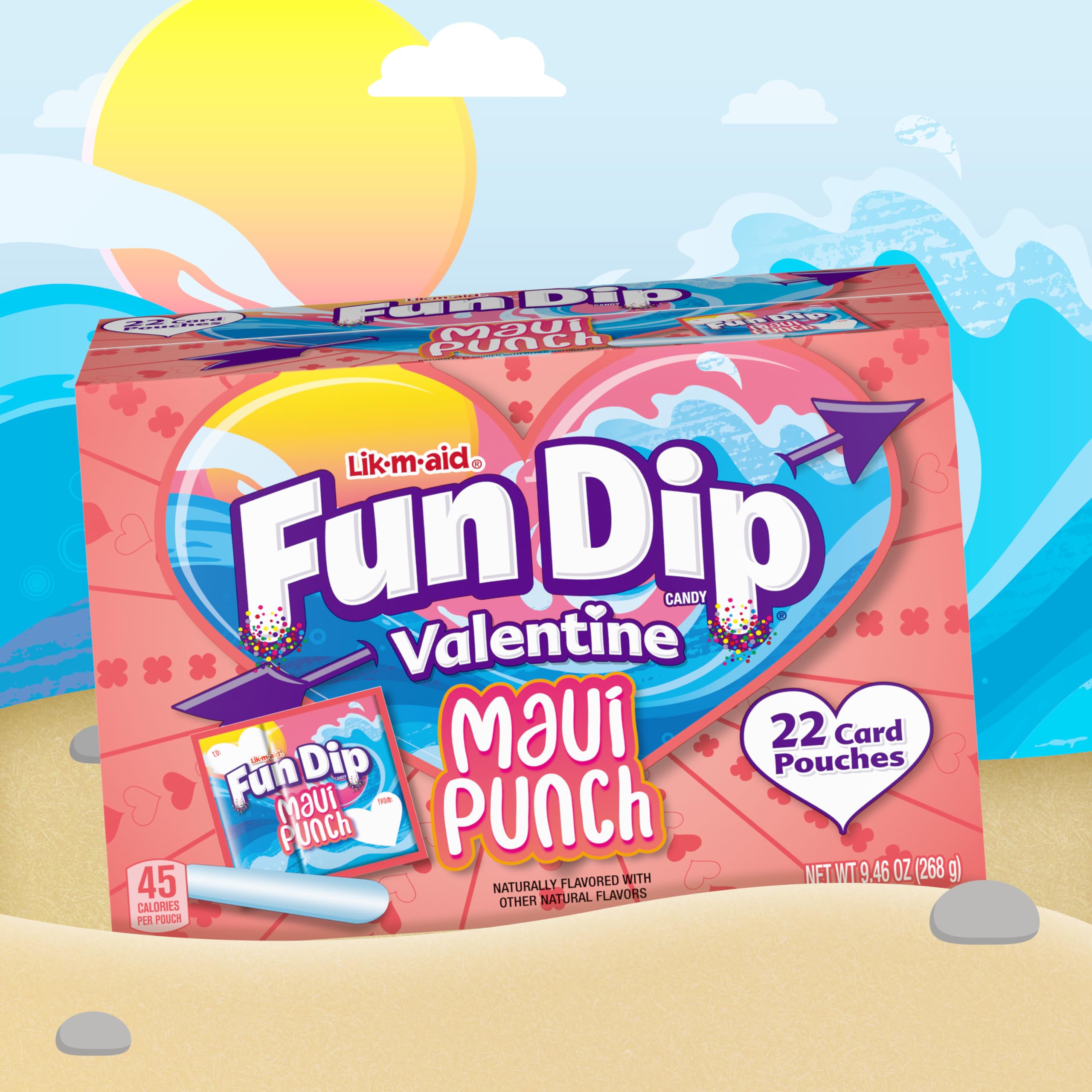 Gift-ready packaging makes a fun Valentine surprise for friends, family, or coworkers.