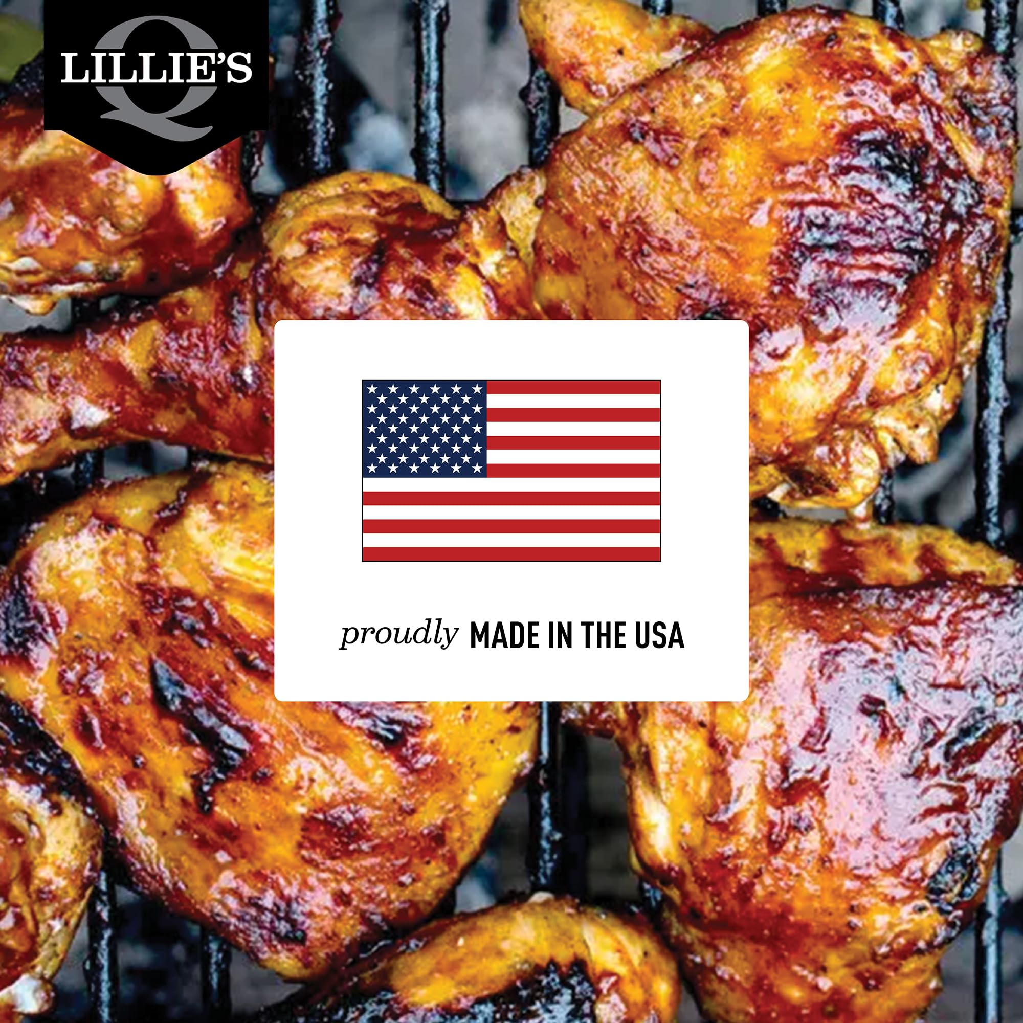 Lillie's Q award-winning quality bottle signals chef-crafted flavor.