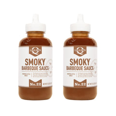 Lillie's Q Smoky BBQ Sauce bottle ready to glaze your favorite dish.