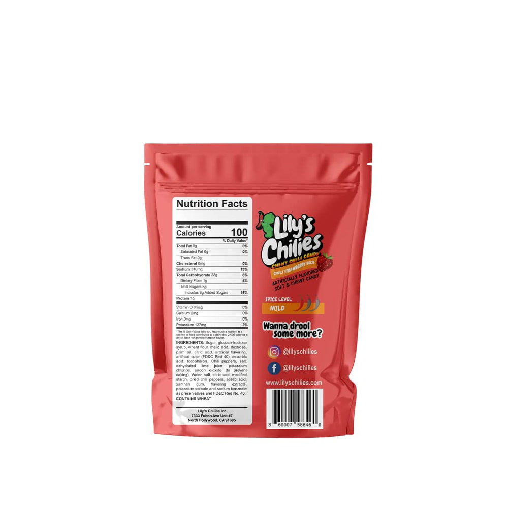 Lilys Chilies brand logo shot for recognizable gifting and display.