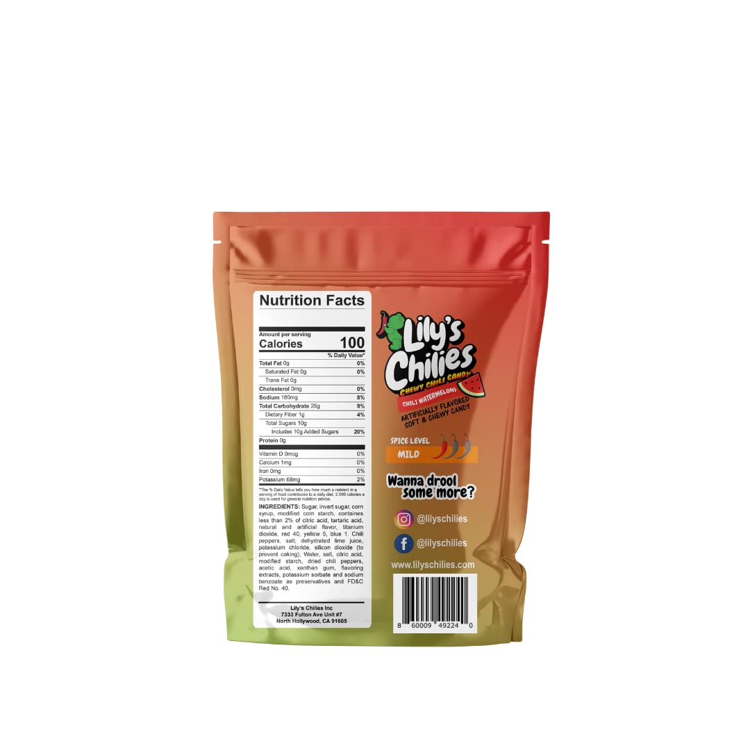 Lilys Chilies total 16-ounce pack image highlighting value and variety.