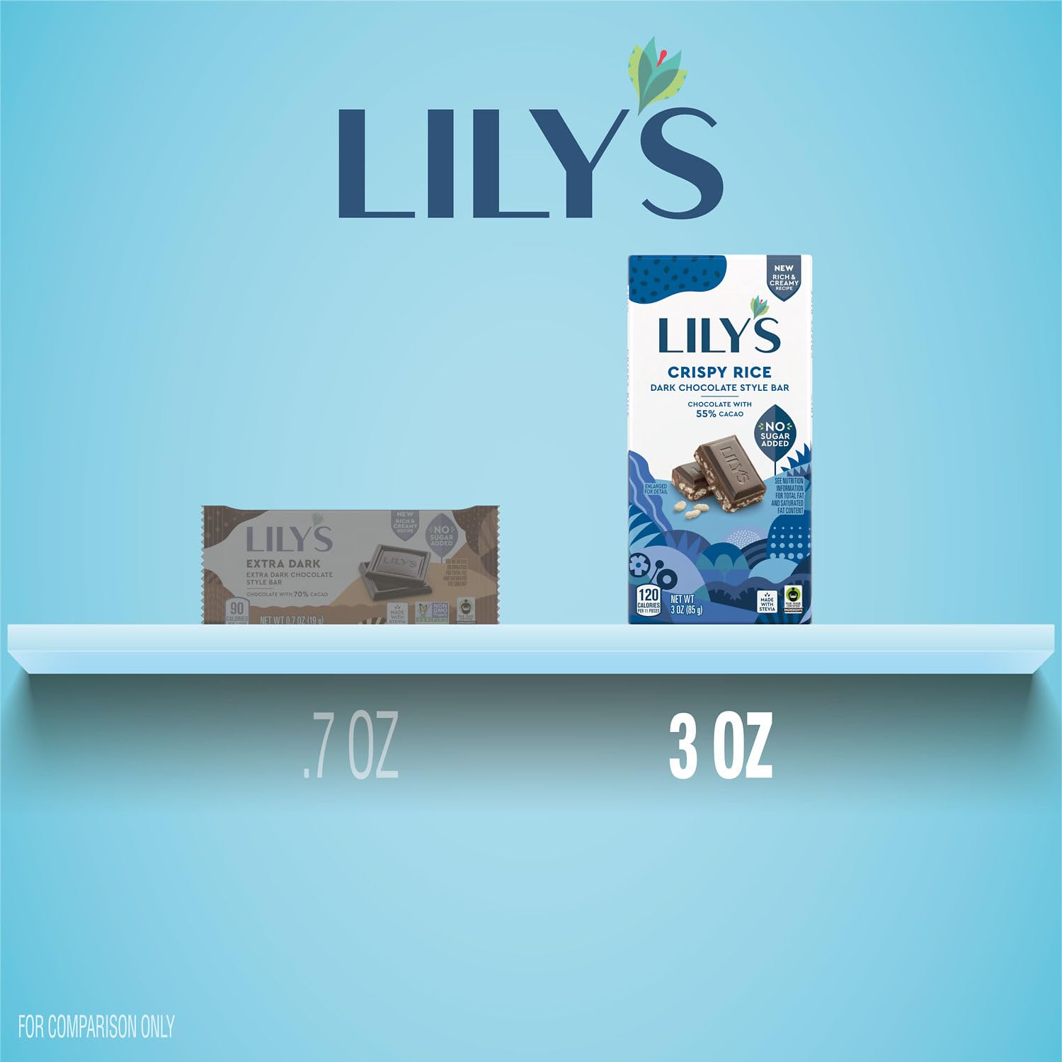 LILY'S Crispy Rice bar holiday gift idea for Easter or Christmas