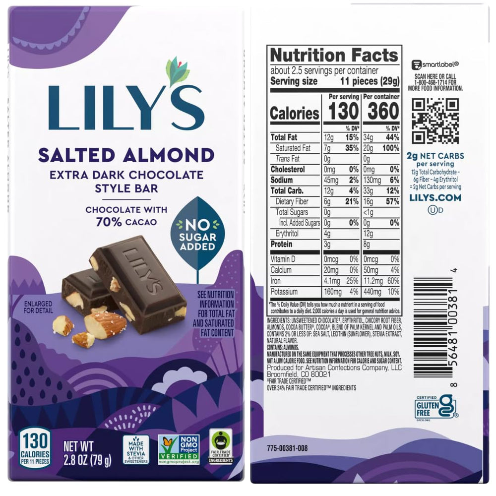 Lily's Intensely Dark 92% bar offering pure cocoa depth for purists