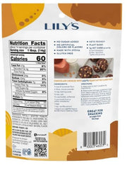 Lily's Peanut Butter Flavor Baking Chips in cookies, enhancing creamy peanut butter flavor.