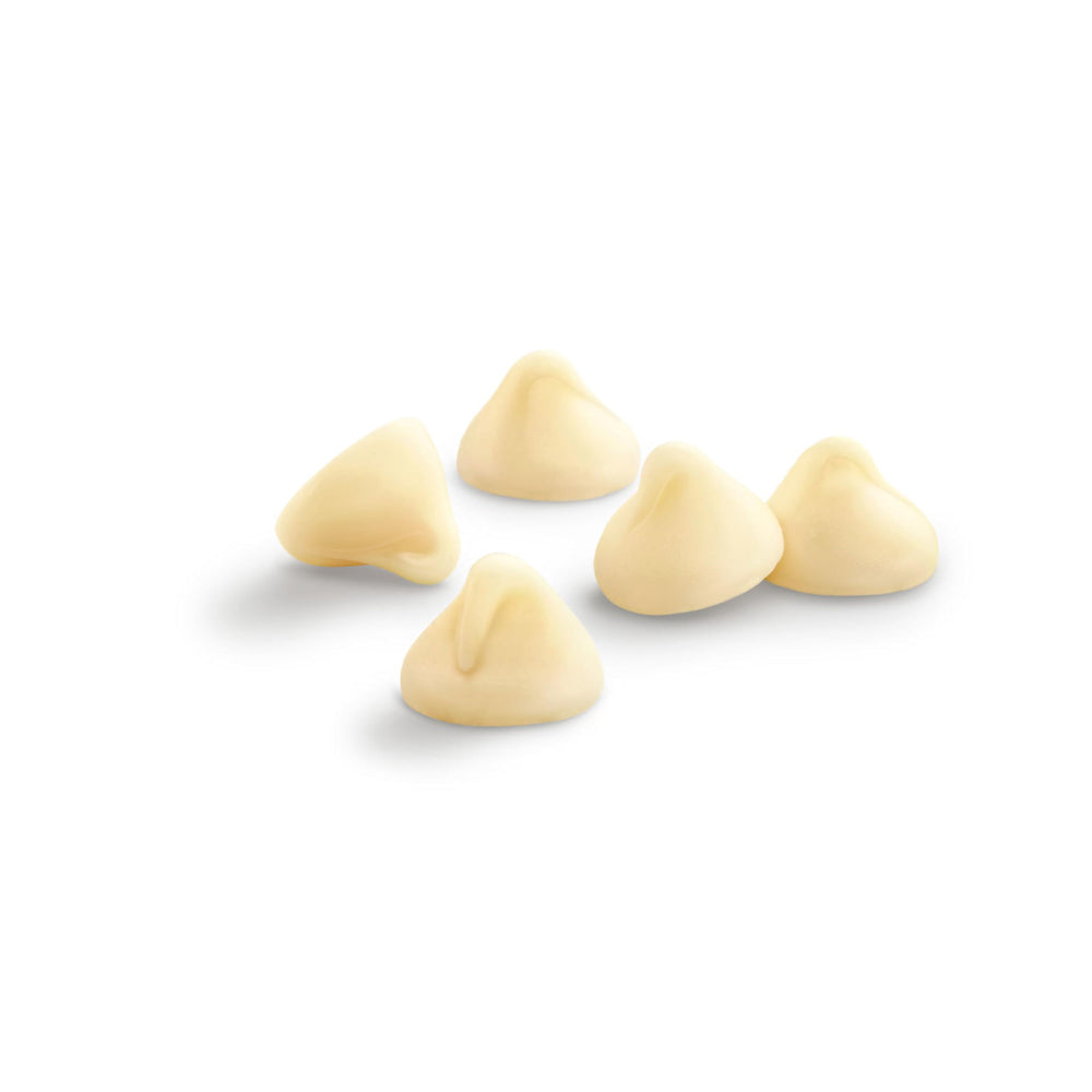 LILY'S White Chocolate Style chips in a holiday baking setting, gifting option.