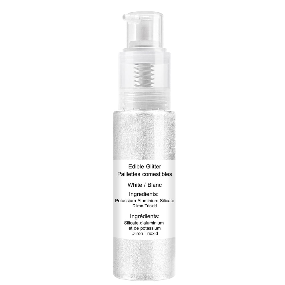 Limino edible glitter spray adds luxe shine to Christmas and Valentine treats.