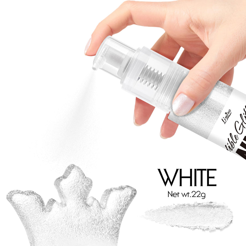 Limino glitter spray enhances cocktails with a bright, gold-like metallic finish.