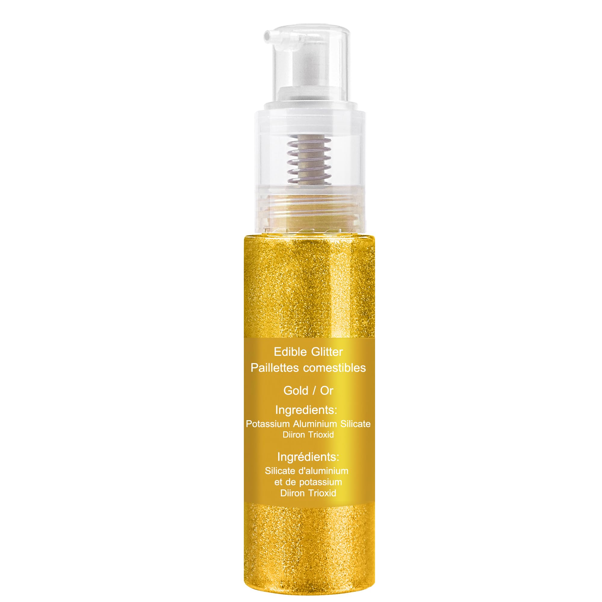 Limino edible glitter spray for edible art.