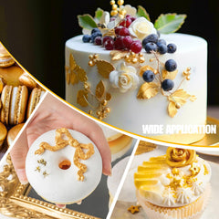 Limino edible glitter spray dispense action for clean application.