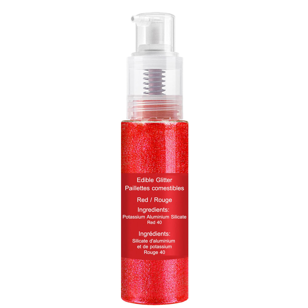 Limino Edible Glitter Spray lifestyle shot highlighting safe, food-grade glitter.