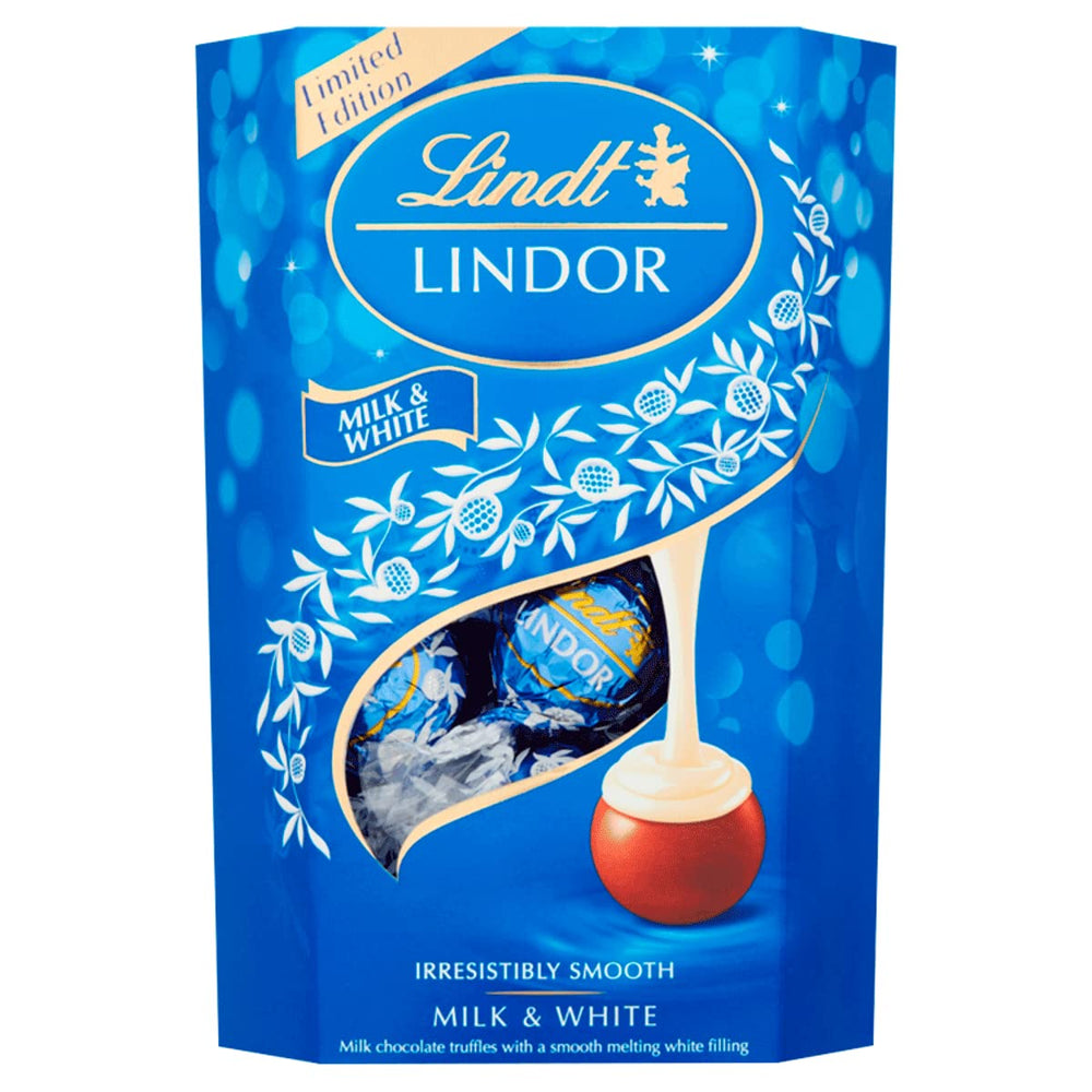 Lindt Lindor truffles melt-in-mouth texture close-up, premium chocolate moment.
