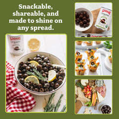 Lindsay Organic Black Ripe Olives as a pizza topping add savory depth.