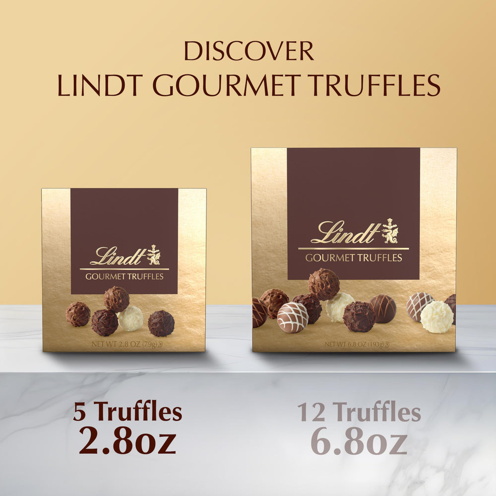 Lindt Gourmet Chocolate Truffles invite moments of indulgent tasting.