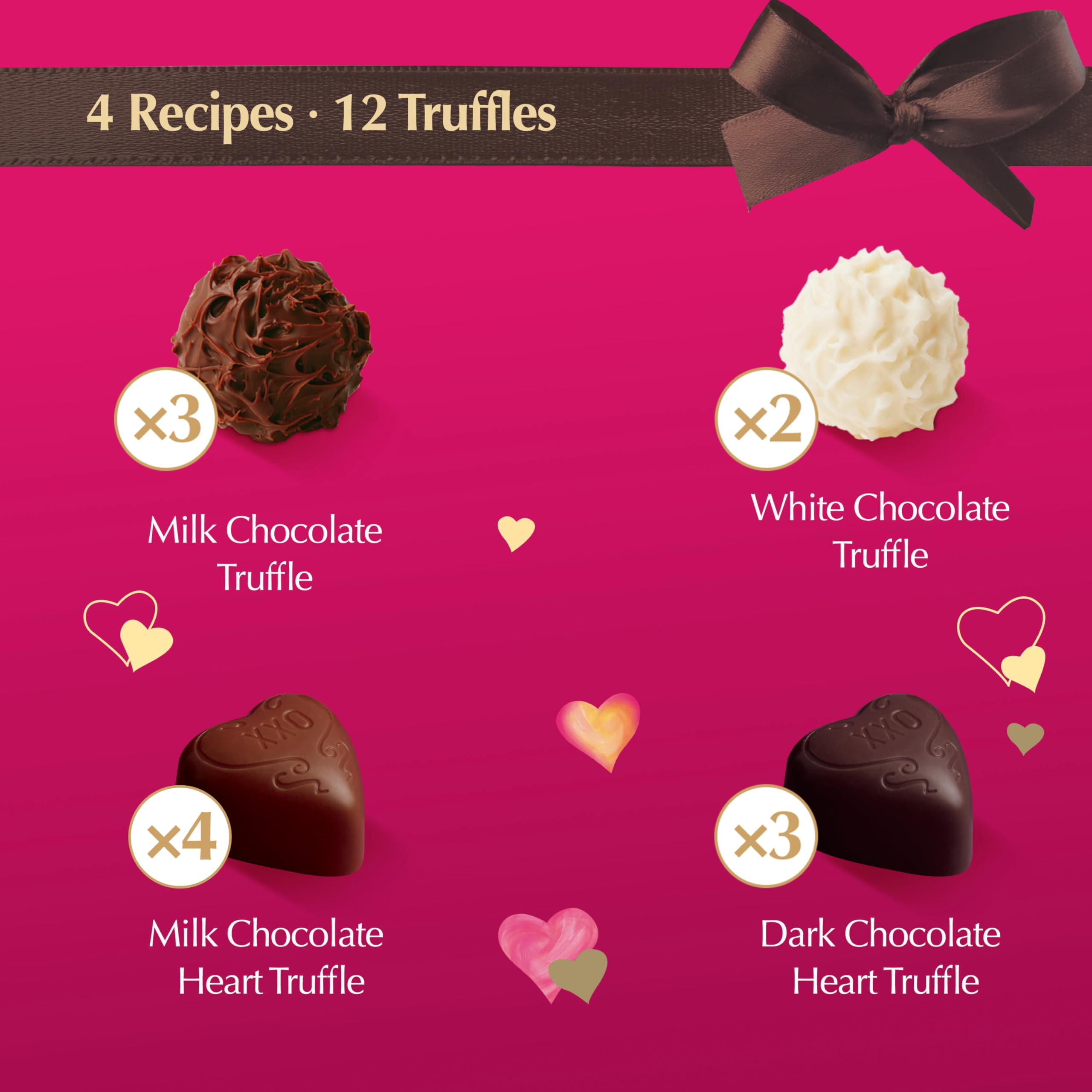 Lindt heart-shaped box close-up highlighting elegant packaging.