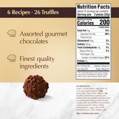 Lindt dark chocolate truffles variety for refined tasting