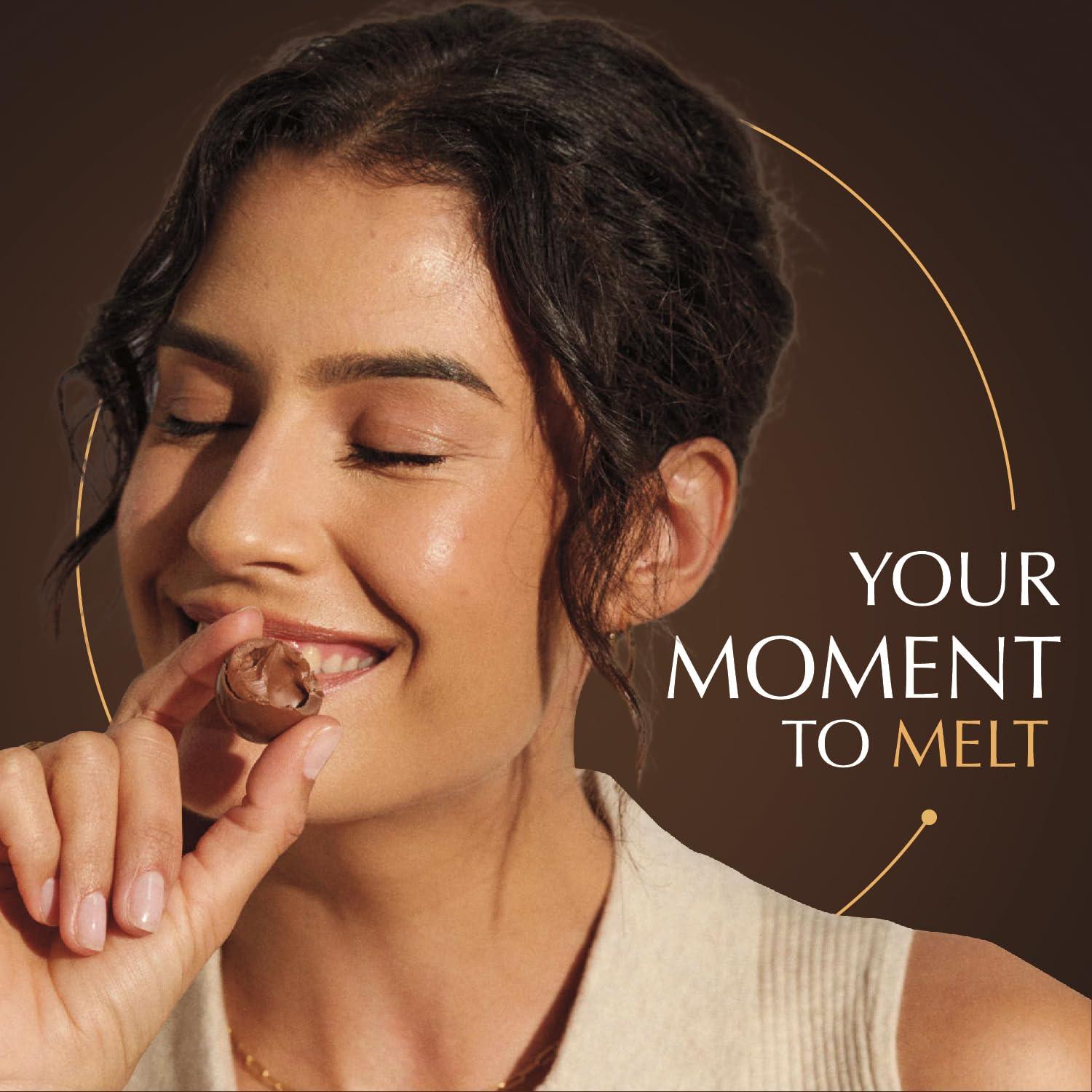 Lindt Lindor 70% truffles individually wrapped for sharing.