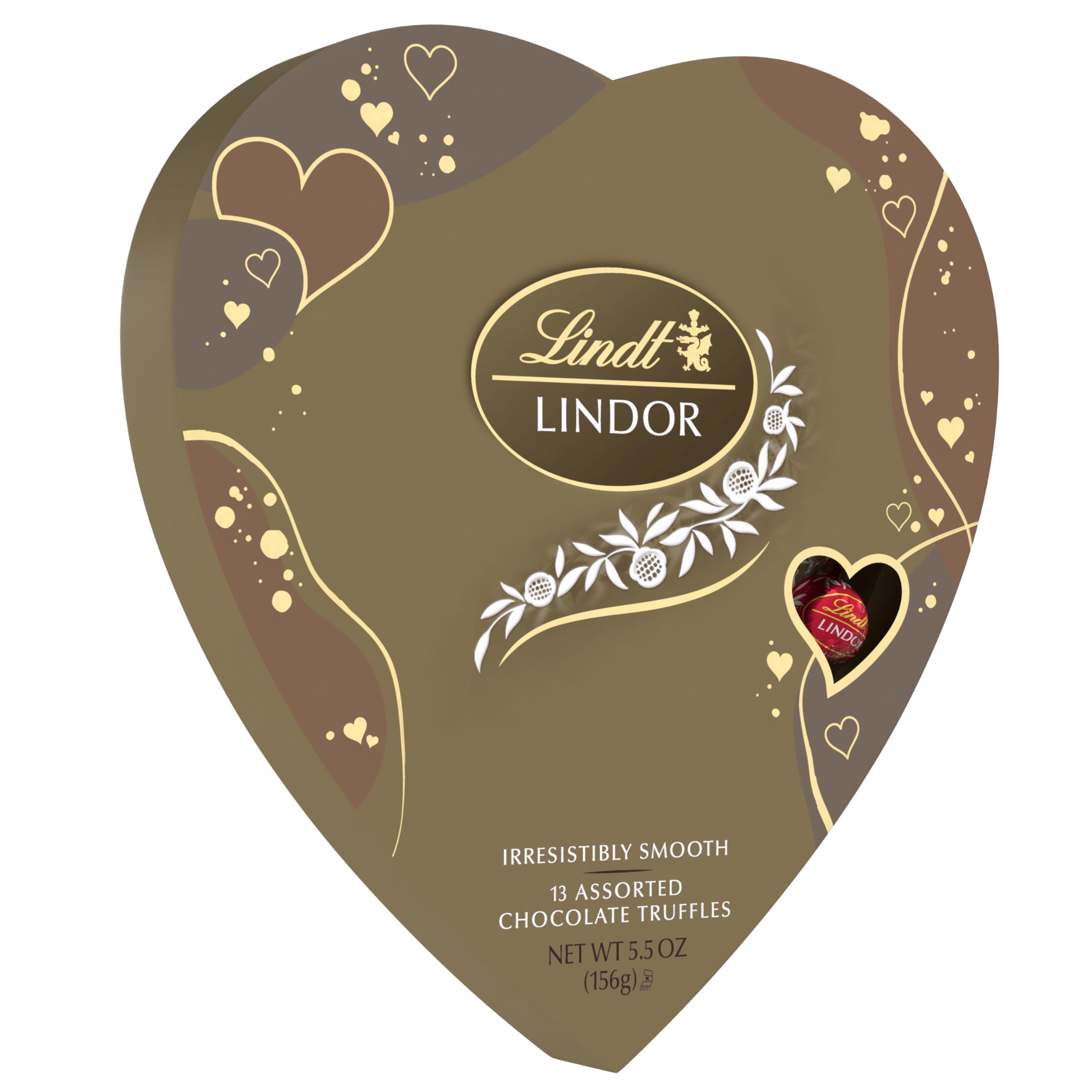 Lindt LINDOR assorted heart box with truffles, ideal Valentine’s gift