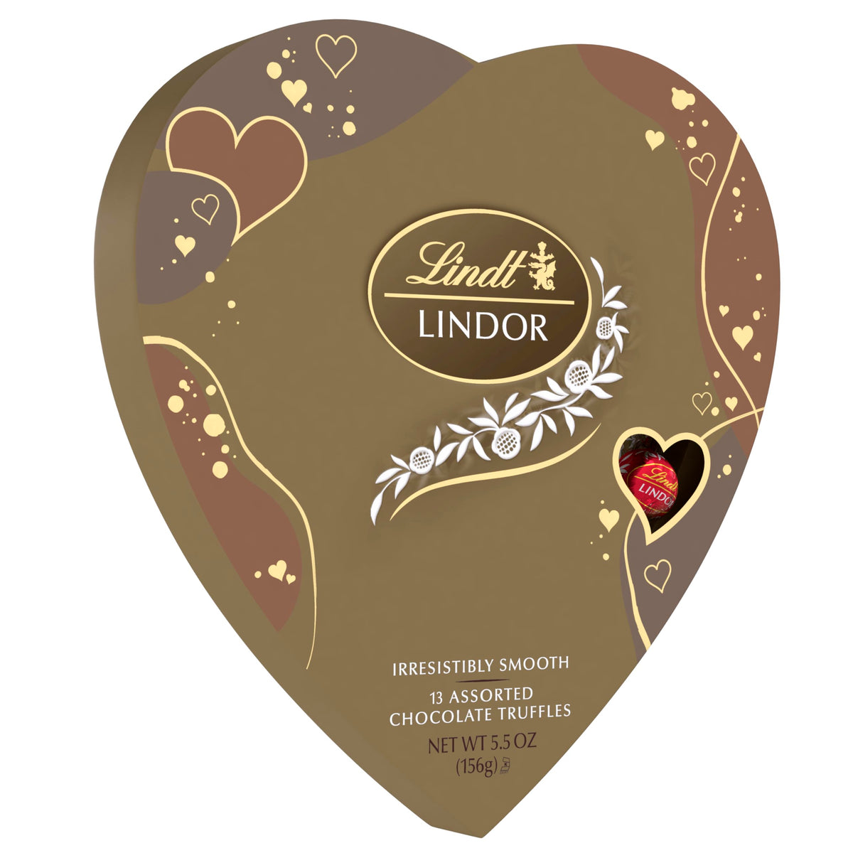 Lindt LINDOR assorted heart box with truffles, ideal Valentine’s gift