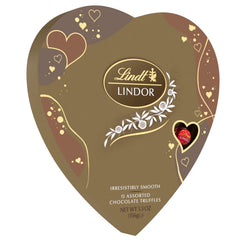 Lindt LINDOR assorted heart box with truffles, ideal Valentine’s gift