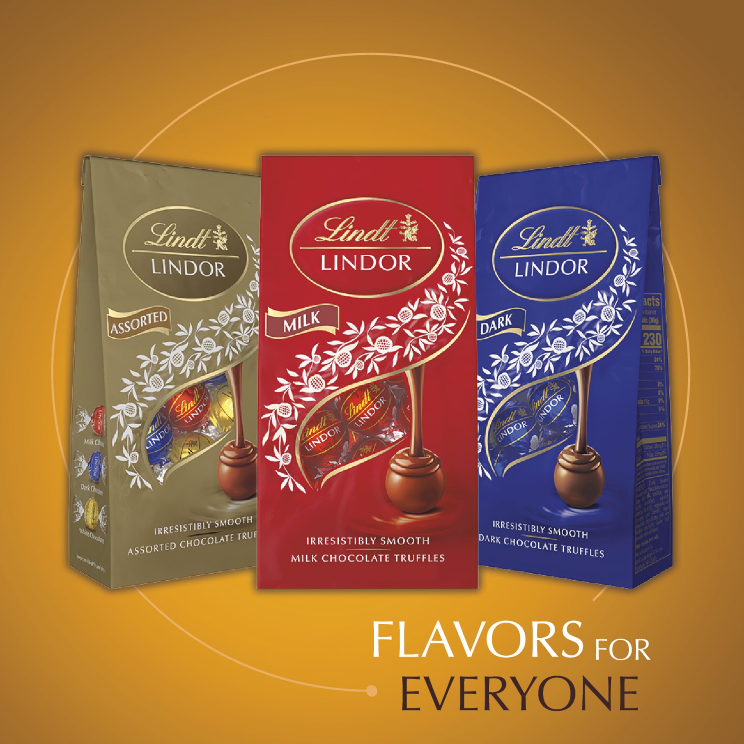 Lindt Lindor Caramel Milk Chocolate gift box idea for special occasions.