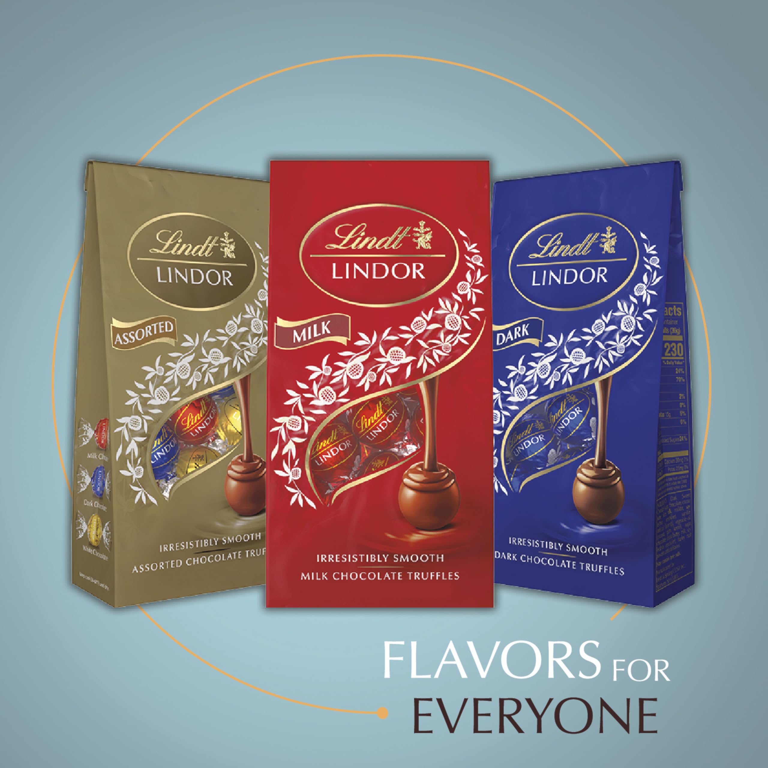 Lindt Lindor Coconut Milk Truffles crafted by Master Chocolatiers.