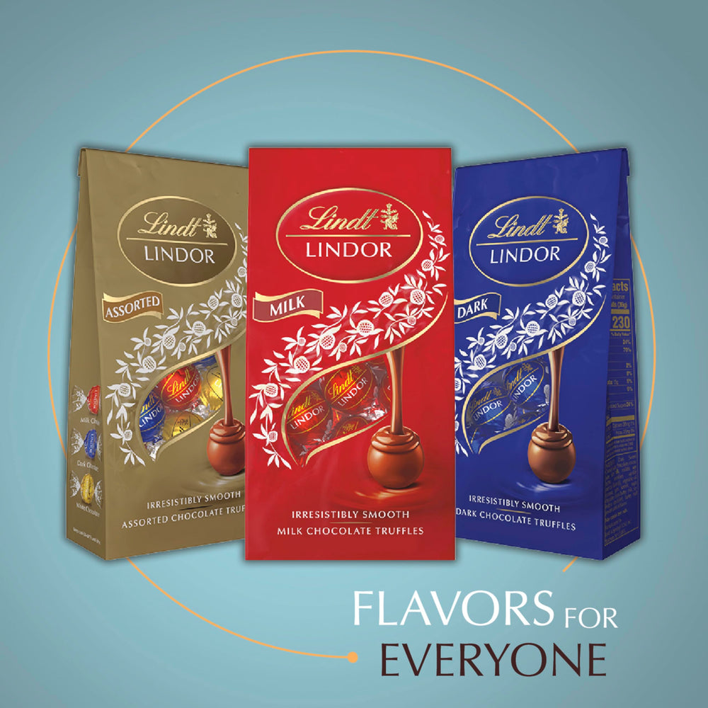 Lindt Lindor Coconut Milk Truffles crafted by Master Chocolatiers.