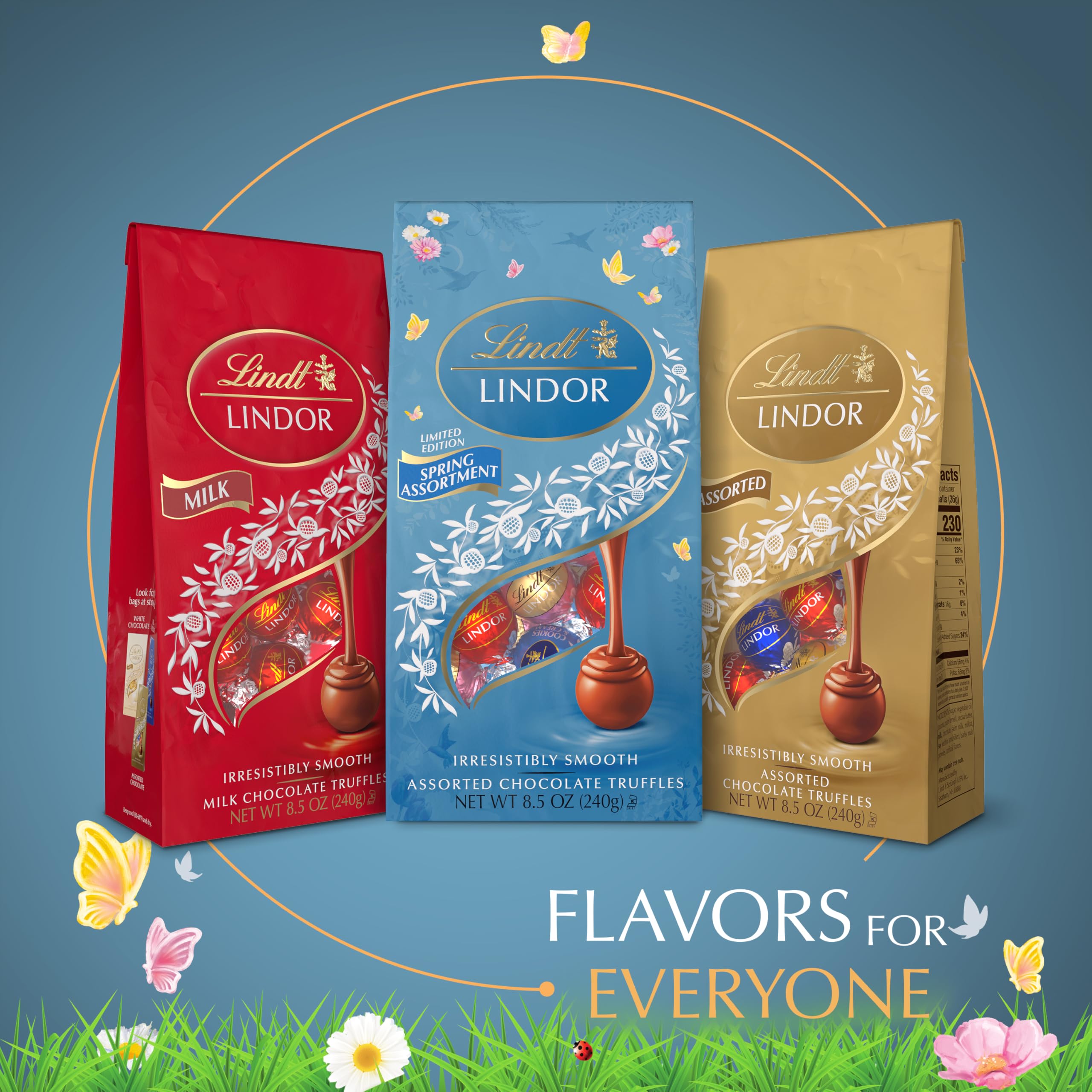 Lindt LINDOR Truffles individually wrapped for easy gifting and sharing