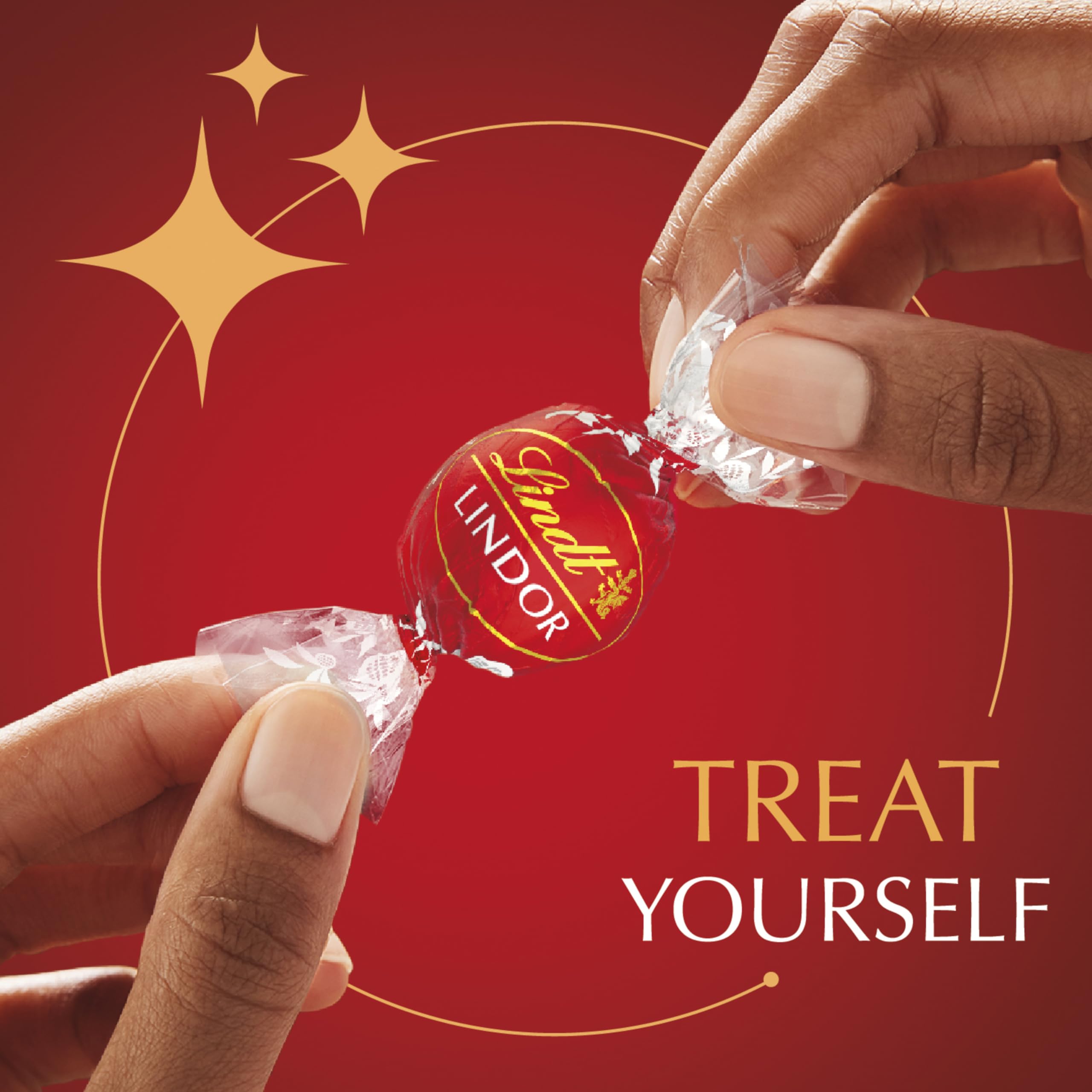 Kosher-certified Lindt chocolate crafted with premium ingredients.