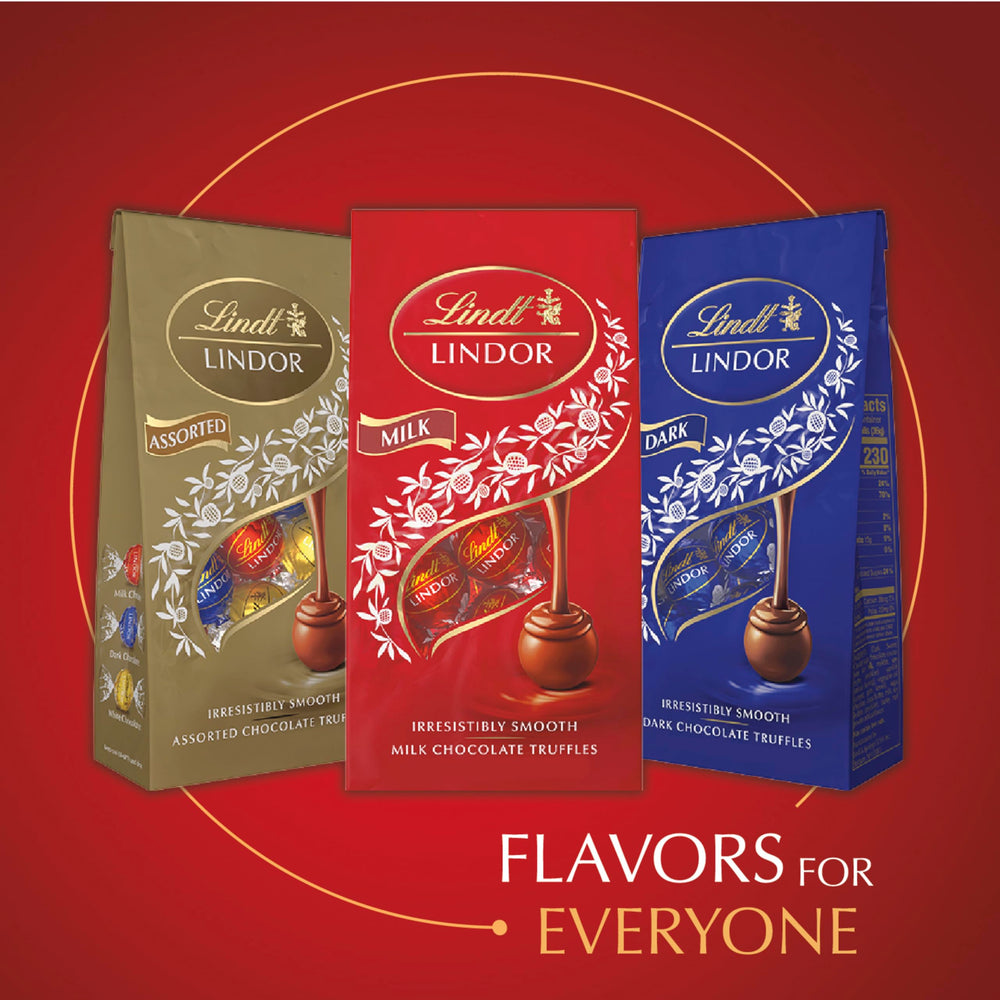 Experience Lindt Master Chocolatiers’ craft in every luxuriously smooth bite.