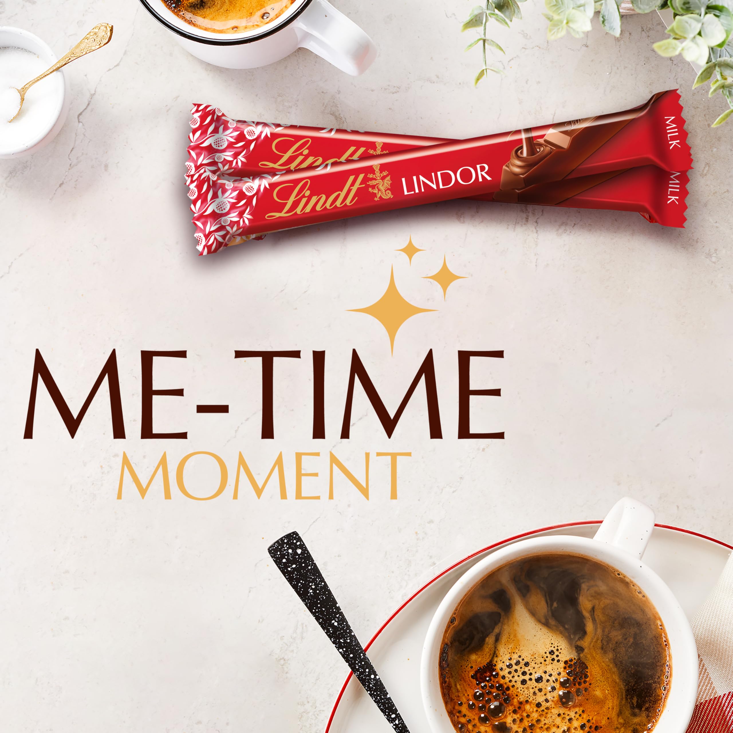Crafted by Lindt Master Chocolatiers, inspired by elegant truffles