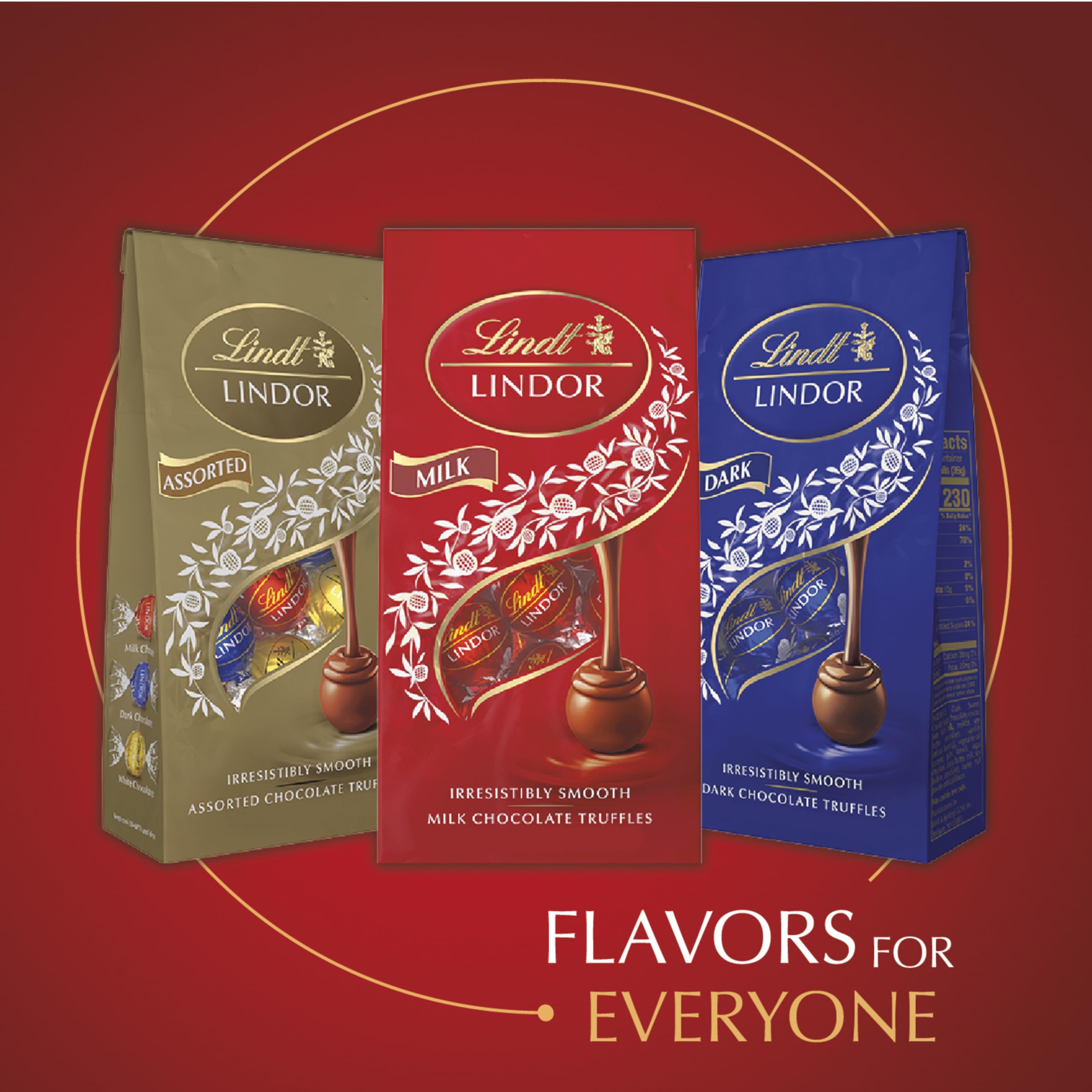 Lindt LINDOR individually wrapped truffles ideal for sharing