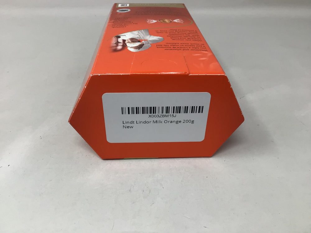 Lindt Lindor Milk Orange 200g morning snack for a comforting bite
