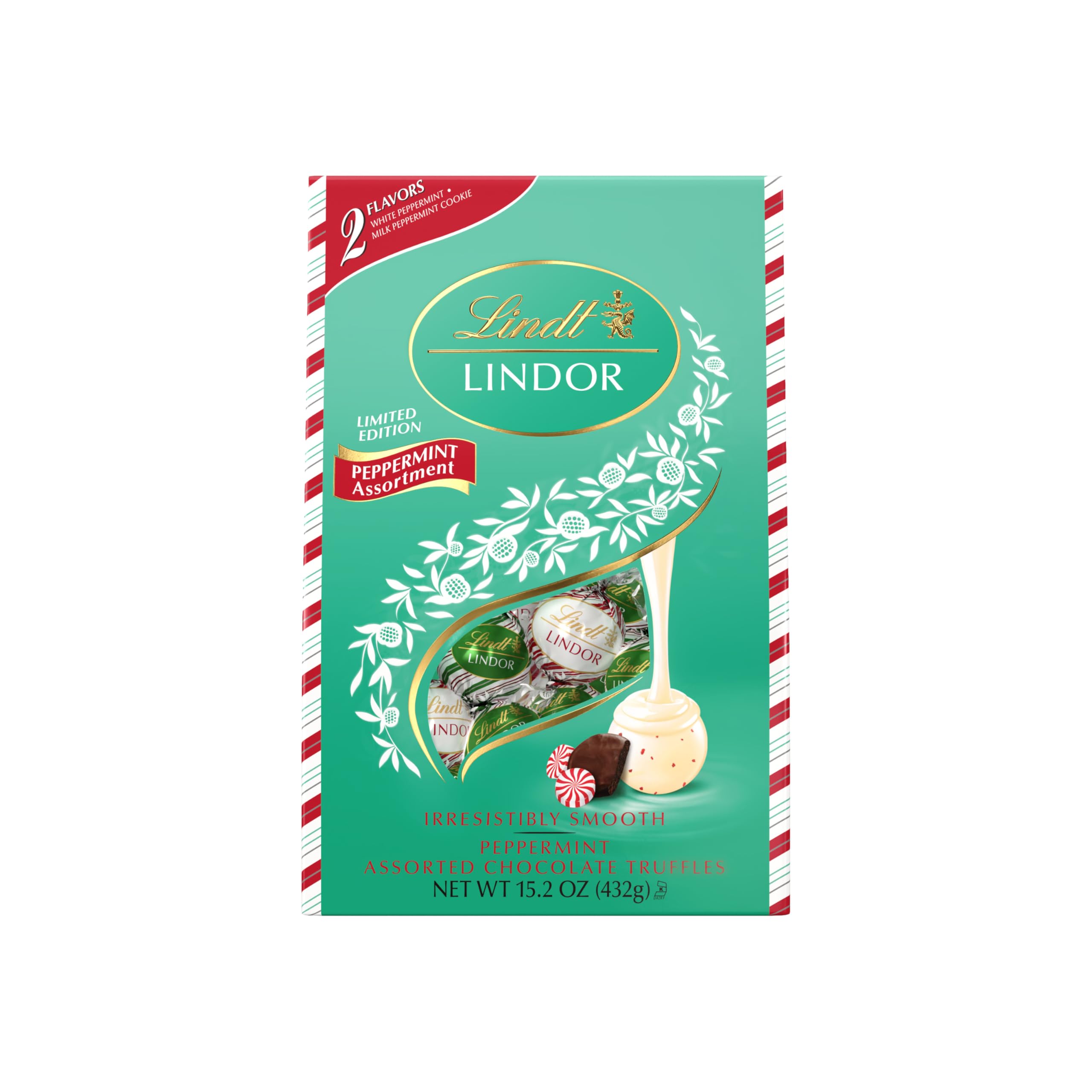 Lindt LINDOR Peppermint Gift Idea for holidays