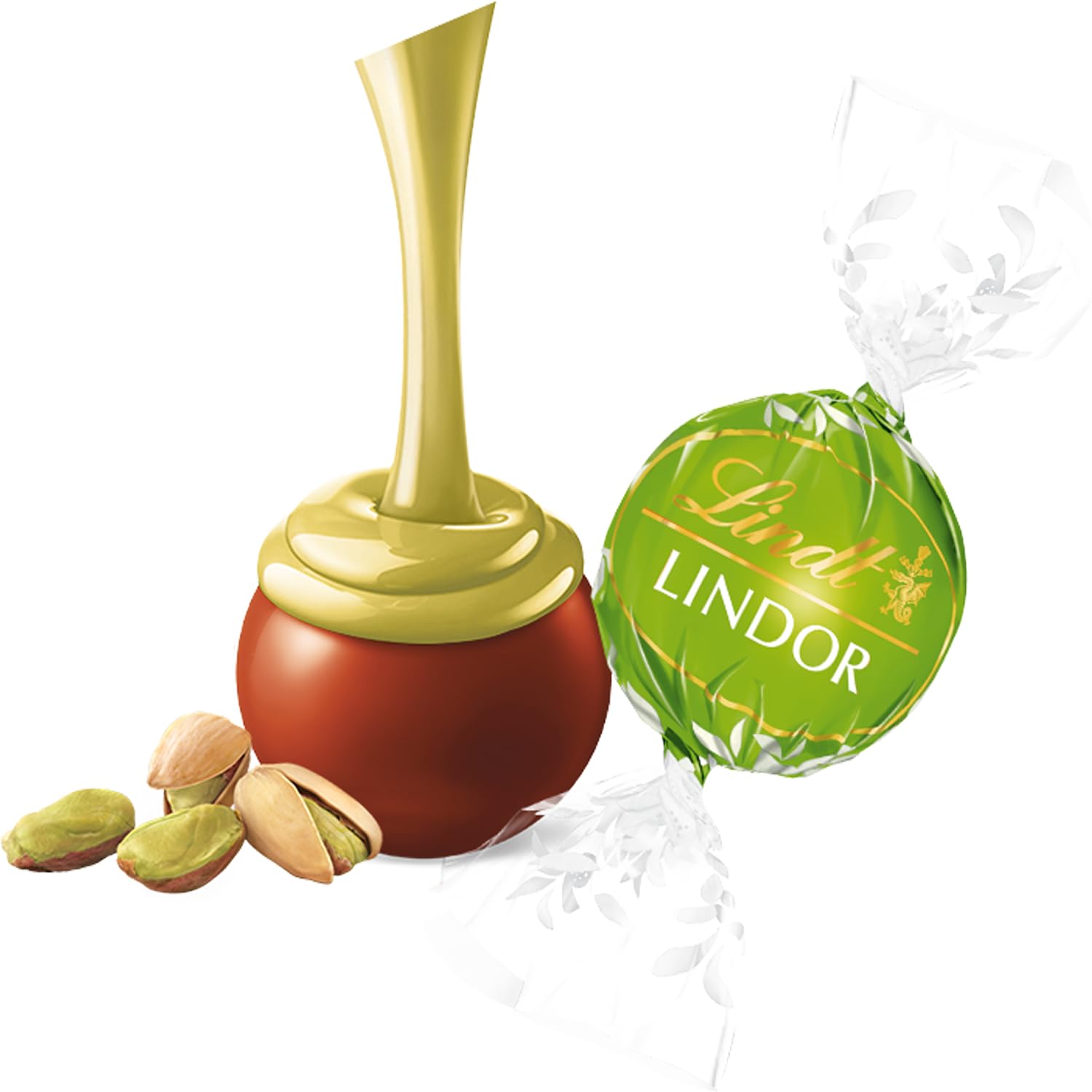 Lindt Lindor Pistachio Milk Chocolate Truffles gift-ready packaging enhances holiday gifting